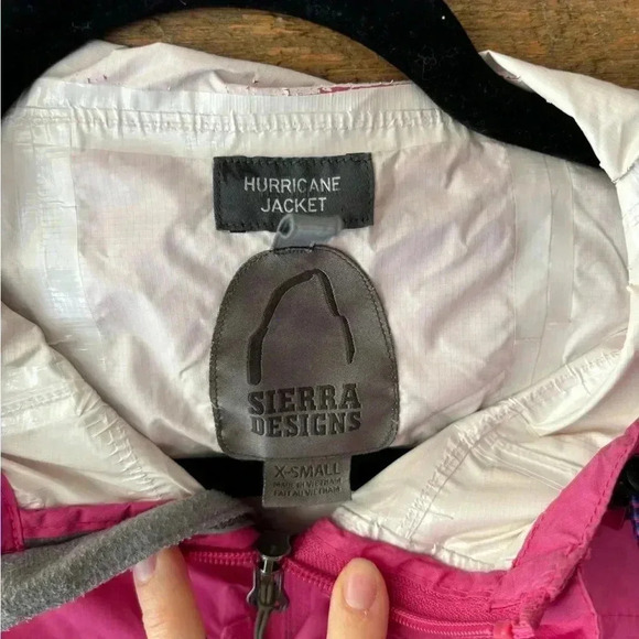 Sierra Designs Women’s  XS Hurricane Jacket Wind & Rain Resistant Hiking Light - Picture 13 of 13